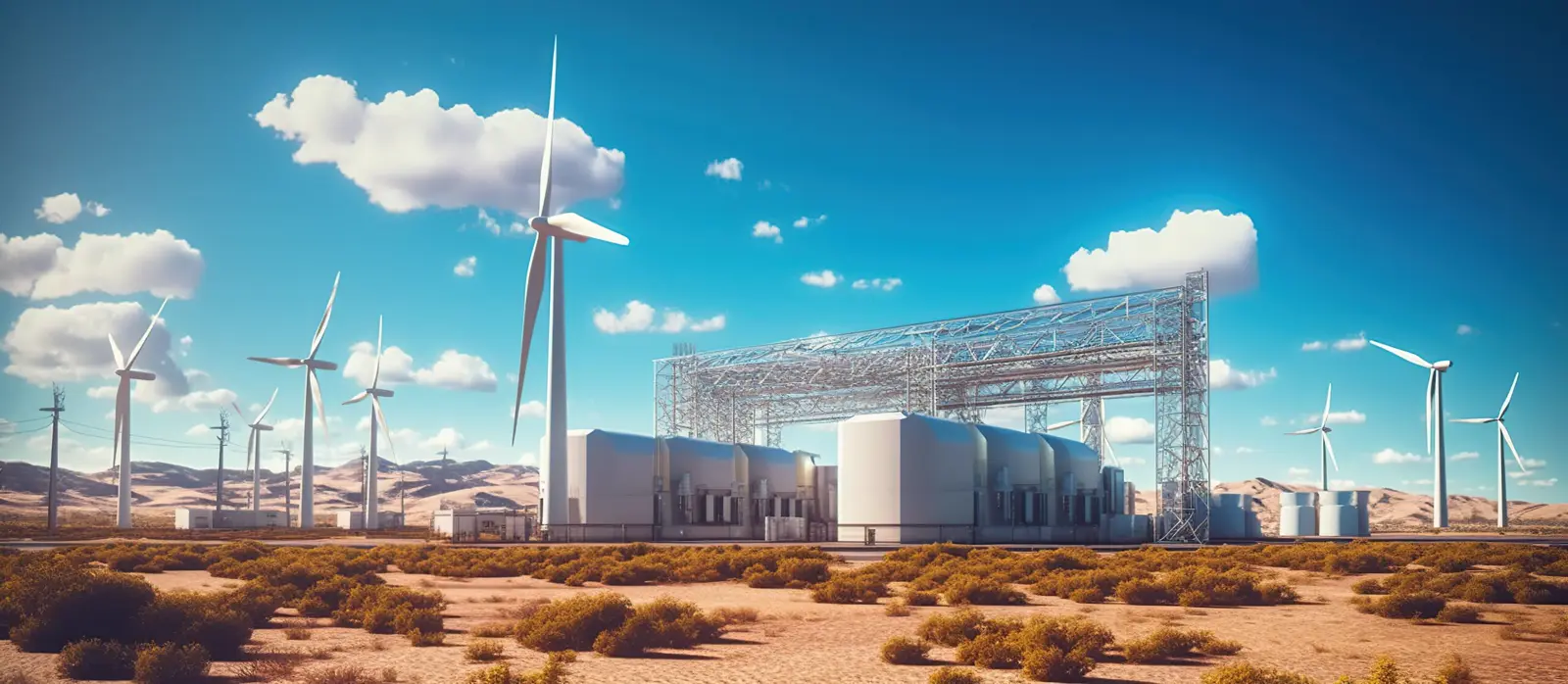 Modern energy storage installation